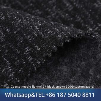 Smoky woollen fabric