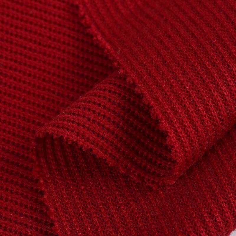 Coarse knitwear fabric
