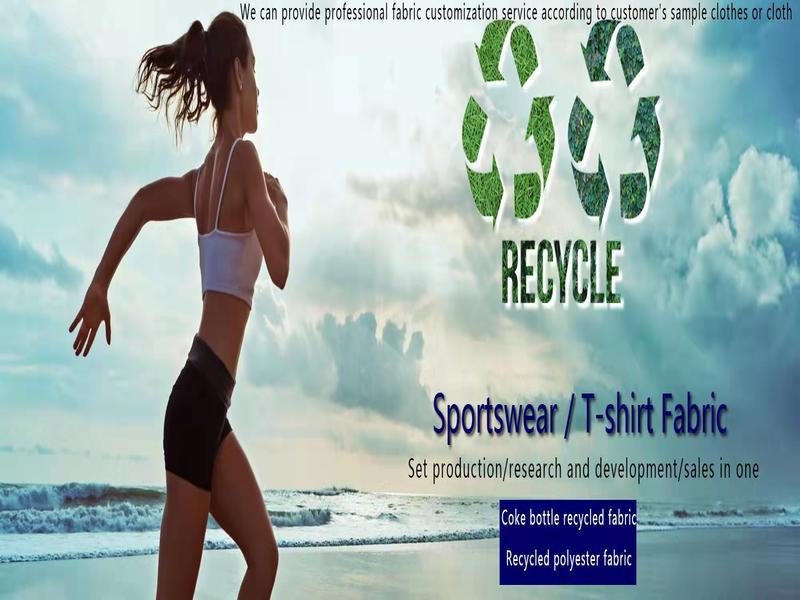 Tissus recyclés respectueux de l'environnement, rythme de réforme de la mode durable
